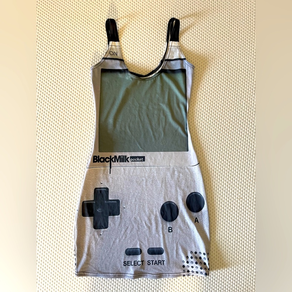 BlackMilk Rare Game Controller Dress Small